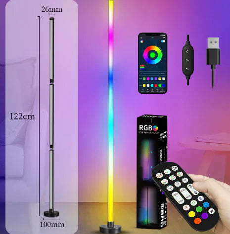 RGB Corner Floor Lamp