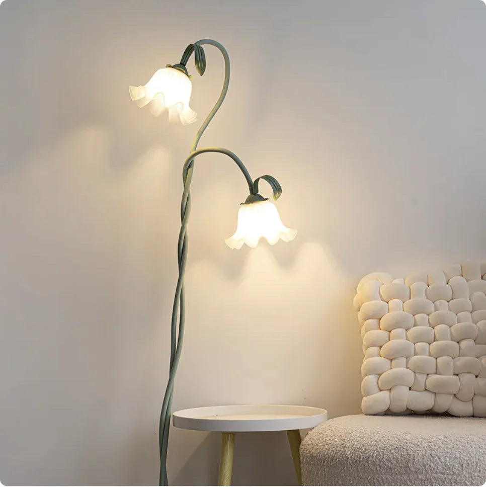 Cream Floor Lamp