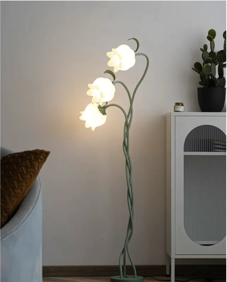 Cream Floor Lamp